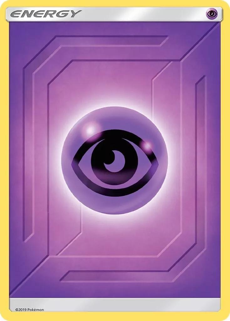 Hidden Fates Psychic Energy Pokémon card